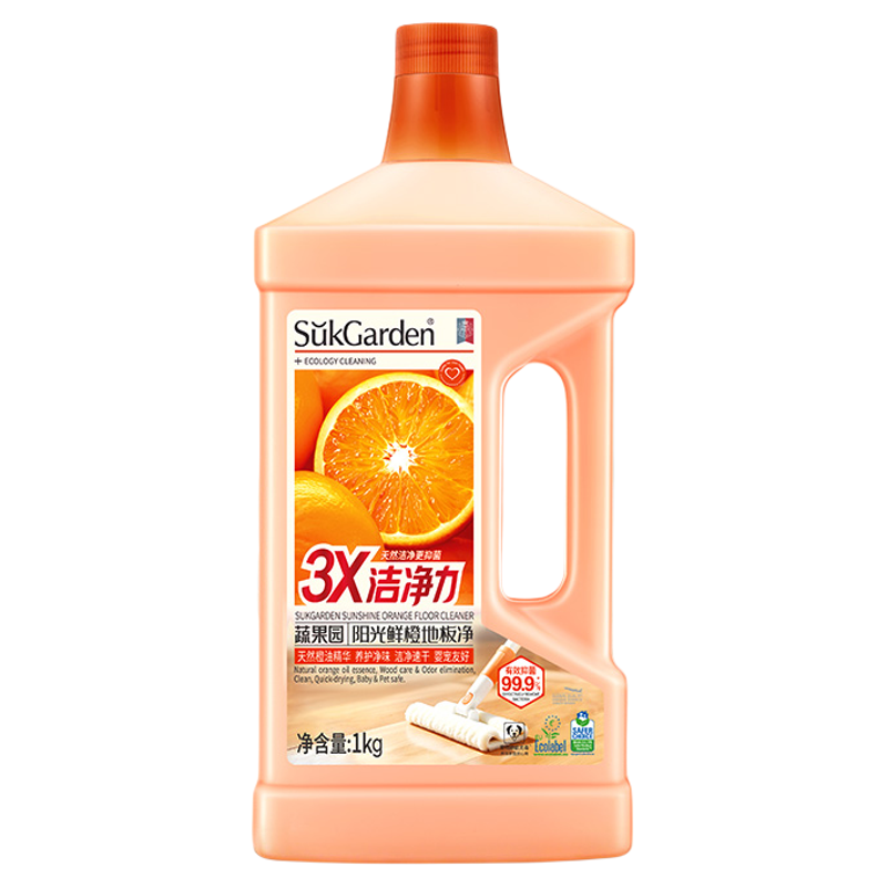 2斤大瓶装！清洁地板不留印