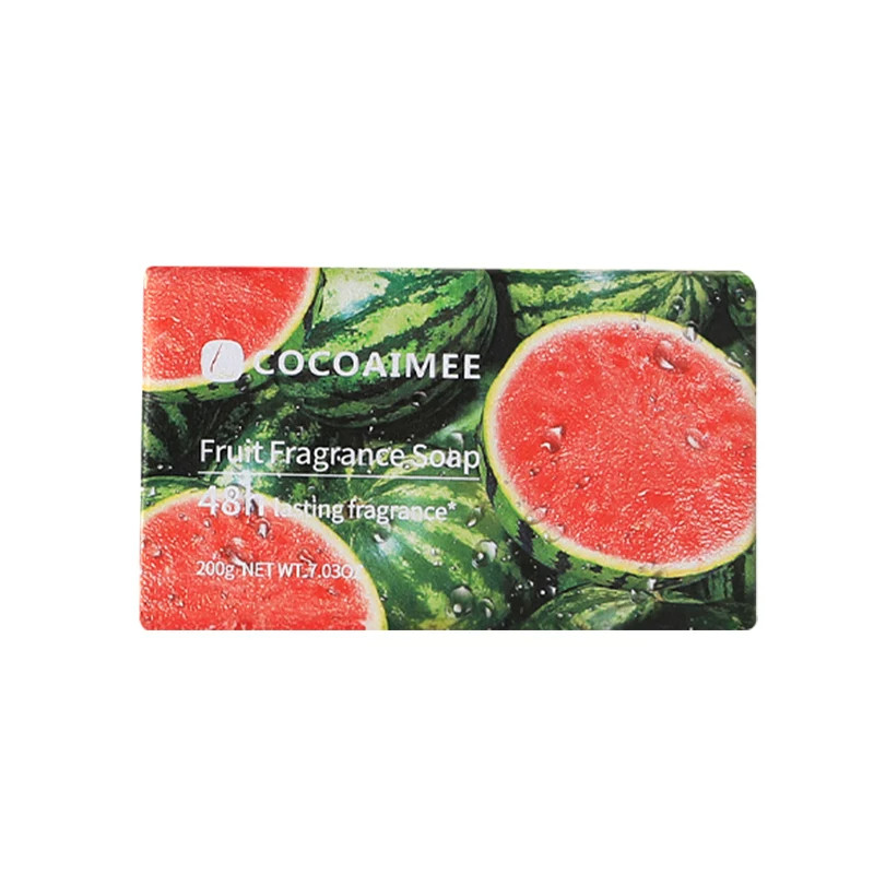 COCOAIMEE可可艾米水果味香皂葡萄芭乐甜橙味肥皂沐浴洗脸香氛皂