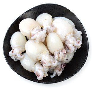 新鲜墨鱼仔冷冻火锅捞汁海鲜无冰小鱿鱼乌贼生鲜商用墨斗鱼目鱼仔