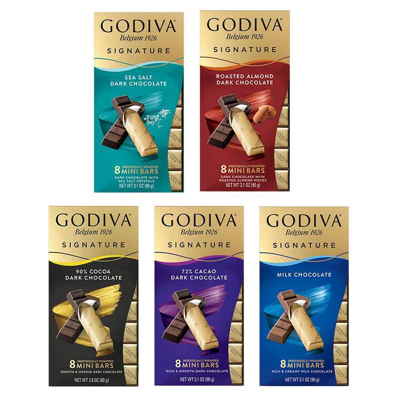 godiva歌帝梵巧克力5盒牛夹心巧克力
