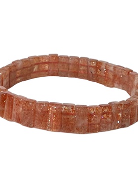 天然金草莓手串时尚小清新