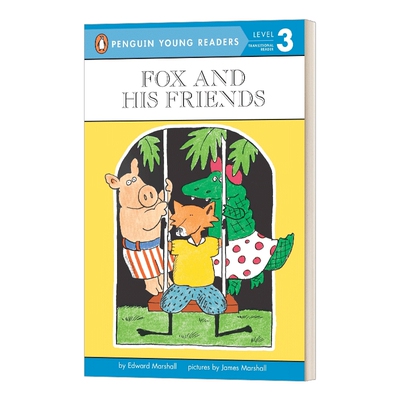狐狸和他的朋友们 英文原版 Fox and His Friends - Penguin Young Readers  Level 3 企鹅青少分级阅读3级 英文版 进口英语书籍