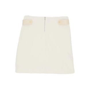 J1M5买手店 PALOMA WOOL 26春夏 Deuna侧身纽扣直筒半身裙