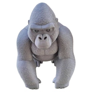 仿真绒毛款猩猩模型塑料猩球大战猿猴动物玩具桌面艺术摆件