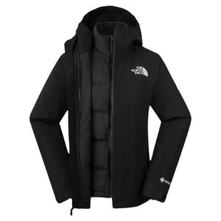 TheNorthFace北面羽绒内胆三合一女秋冬户外GTX防水冲锋衣83RU