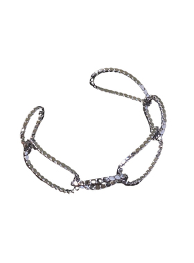 上新9折 羁绊圆环扣手环复古大气几何创意手饰女开口可调节手镯