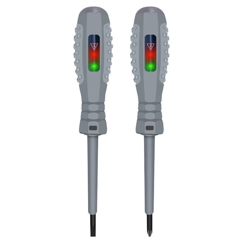 高扭力电工测电笔高亮彩光测断点断线测零火防爆强磁家用智能电笔