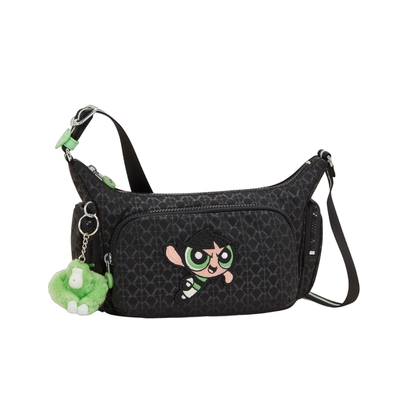 kiplingx飞天小女警牛角斜挎包