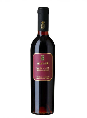 RP98分 百大第五名 Alvear索雷拉1927PX雪莉酒 加强酒甜酒375ml