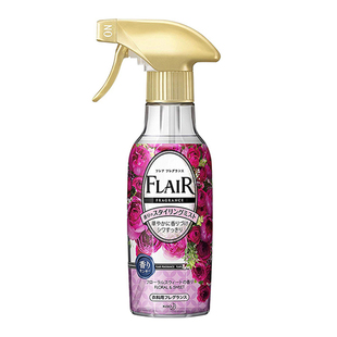 日本花王flair衣物防静电香氛喷雾柔顺去除褶皱除异味菌持久留香