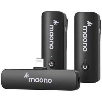 maono闪克wm600无线领夹麦克风直播收音麦器闪客降噪夹领式专用