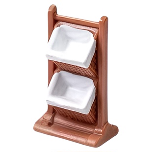 微景观创意藤编衣柜家具系列 娃娃屋diy装饰品配件迷你桌面小摆件