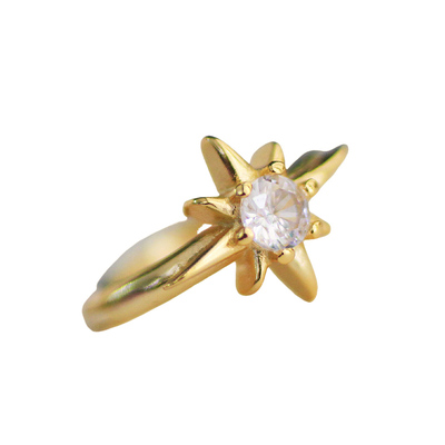 VIYAMI港风欧美风925纯银耳骨环