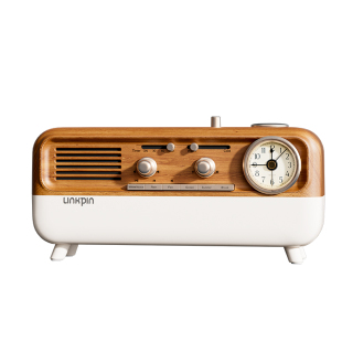 Linkpin复古睡眠音箱氛围灯蓝牙小夜灯音响蓝牙连接音乐播放器