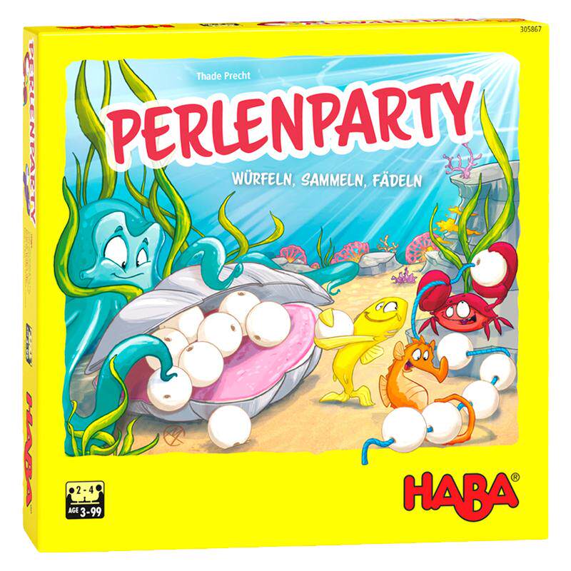 HABA3岁+珍珠舞会亲子益智桌游