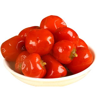 川龙正宗农家老坛陈泡灯笼椒泡圆椒朝天椒川菜调料辣椒23kg桶装