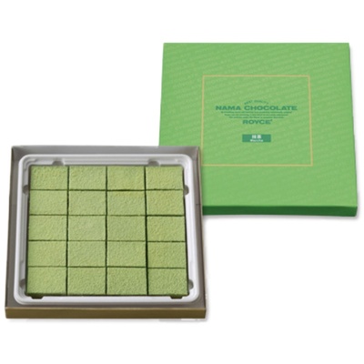 抹茶原味黑巧ROYCE'生巧克力日本