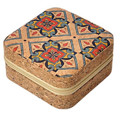 高档复古首饰盒耳环戒指收纳盒