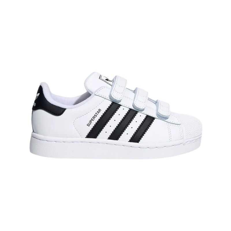 adidas阿迪达斯三叶草男小童SUPERSTAR贝壳头运动休闲鞋LA1385