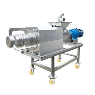 干湿分离机养殖场用猪粪滚筒微滤式双重固液过滤斜筛式固液分离机