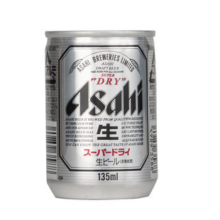 日本原装进口朝日啤酒ASAHI生啤辛口135ml*24罐精酿迷你罐装mini