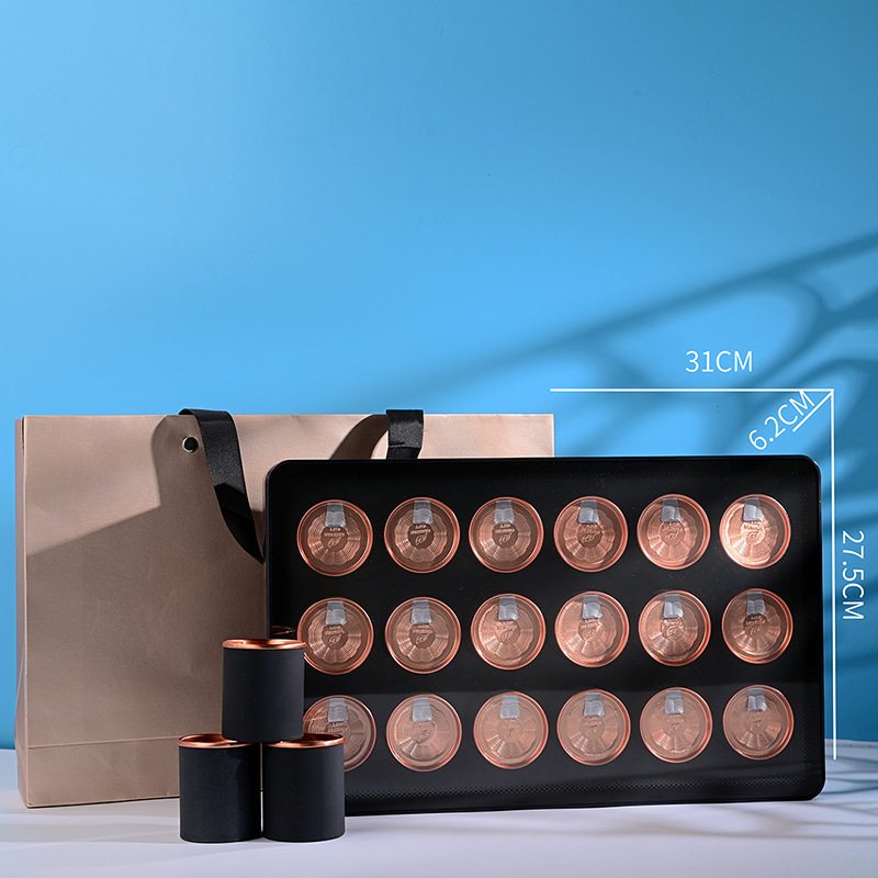 新款亚克力茶叶罐开窗礼盒茶叶罐通用空盒子包装高档礼盒包装小茶