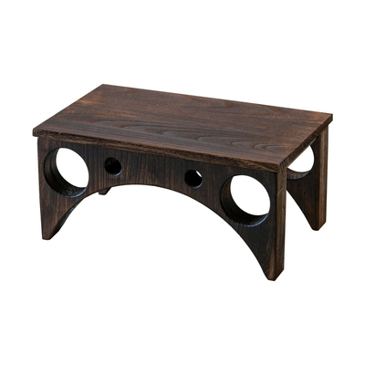 不贴皮全实木顺丰发货飘窗小茶几