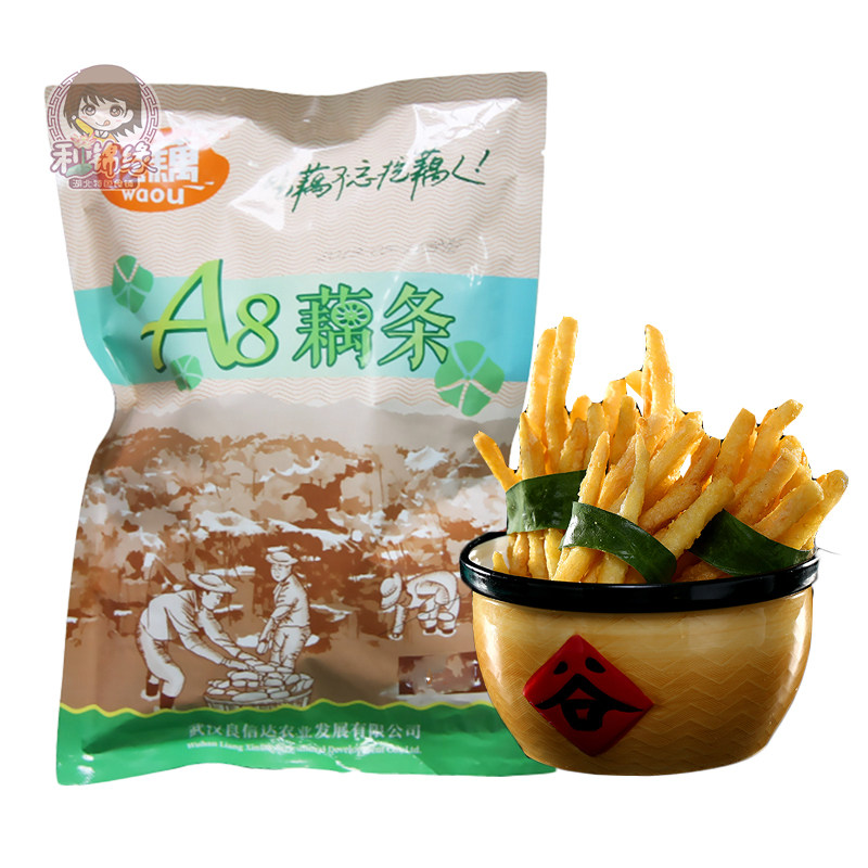 冷冻藕条藕棒1000g藕类薯条