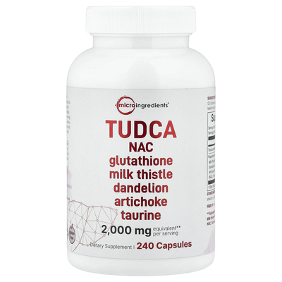 Micro Ingredients,TUDCA , 240 Capsules