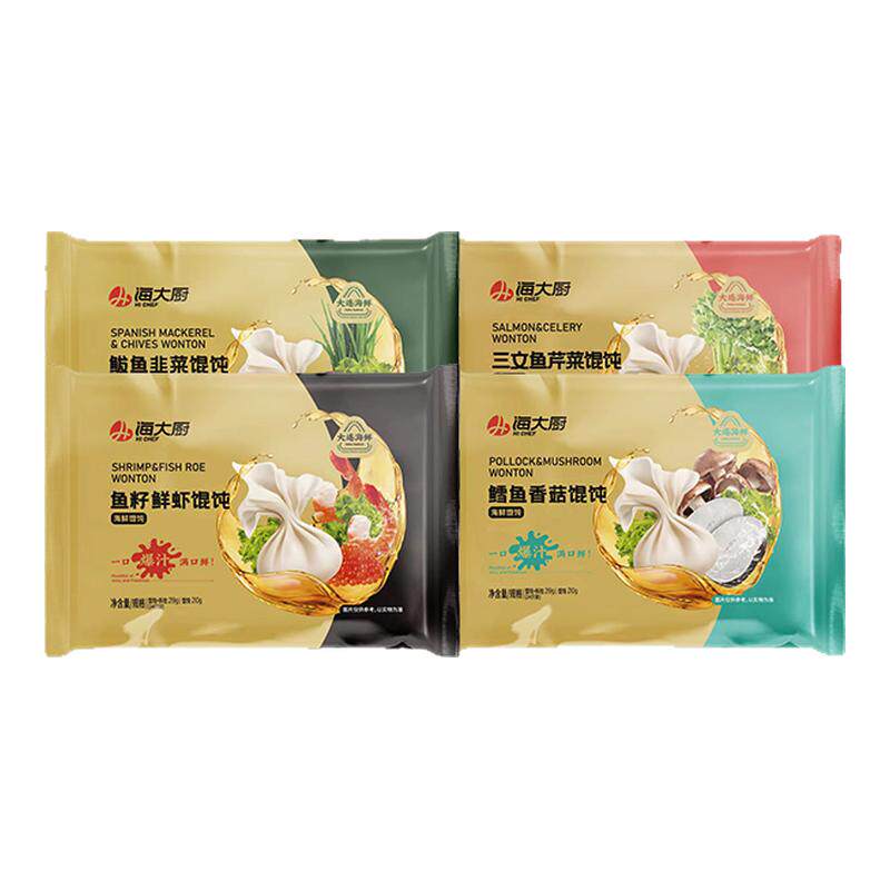 海大厨海鲜小馄饨219g大连
