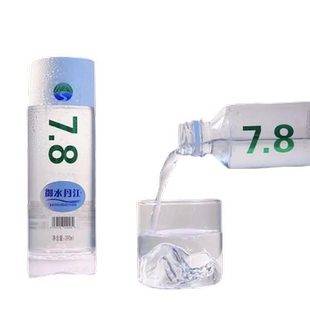 量大议价7.8御水丹江天然水390ml*24瓶富锶低钠弱碱性饮用天然水