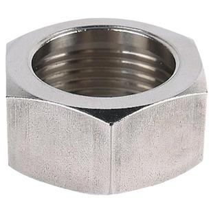 波纹管专用螺帽304不锈钢螺丝帽热水器进水软管接头配件4分6分1寸