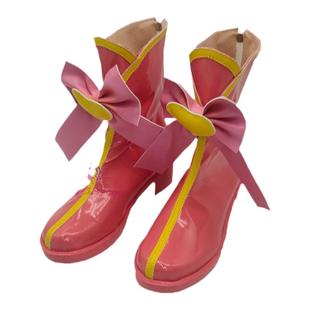 巴啦啦小魔仙美琪美雪cos鞋子定制动漫游戏cosplay靴子演出鞋定做