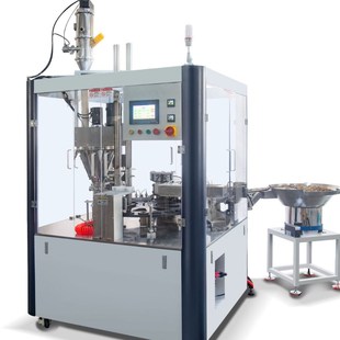 厂家供应三顿半速溶咖啡益生菌双头灌装封口机杯子灌装封口机厂家