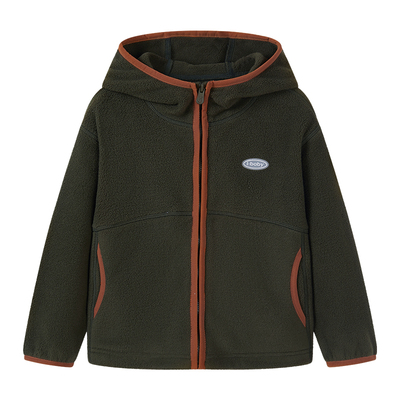 【李佳琦直播间】ibaby儿童摇粒绒外套马甲男女童秋冬装加厚打底