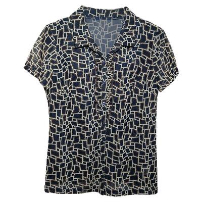 夏季薄款网纱速干开扣妈妈衬衫