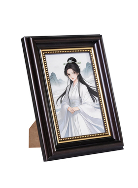 二次元动漫周边美式相框空框PS发泡材质6寸7寸8寸10寸A4摆台画框