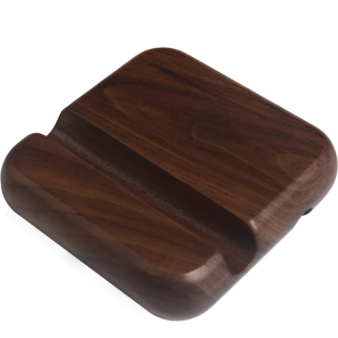 素娘实木手机支架桌面木头简约木质放ipad平板架子直播通用支撑架