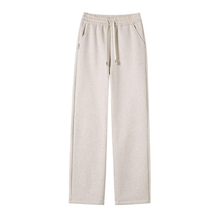 【CHAO抗冻】棉裤女2025新款冬加厚加绒高腰羊毛阔腿裤羊羔绒裤子