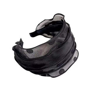 新款遮白发神器发箍女遮盖白头发的宽边发卡宽头箍中老年发带头饰