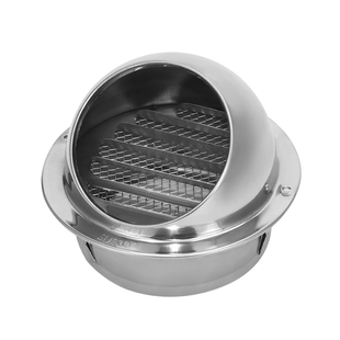 不锈钢风帽外墙出风口卫生间排气罩油烟机排烟罩通风管透气防雨帽