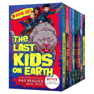 英文原版 The Last Kids On Earth 地球上最后的孩子9册 奇幻冒险故事 8-12岁 英语章节小说 纽约时报畅销书