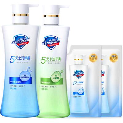 舒肤佳控油水润舒缓敏感沐浴露