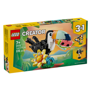【自营】LEGO乐高31173野生动物：热带巨嘴鸟拼搭积木玩具礼物