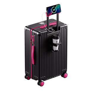 纯奢行李箱女2025新款拉杆箱皮箱20寸高颜值旅行箱密码登机皮箱子