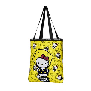 hellokitty正版 学生帆布包包 托特包哈喽kt手提袋凯蒂猫补习袋女