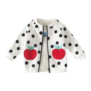 小女童宝宝外套春秋季开衫婴儿幼儿童春装0一1-2周岁半上衣服可爱