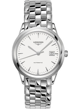 longines浪琴男表自动机械军旗