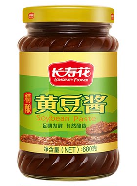 长寿花黄豆酱680g*1瓶