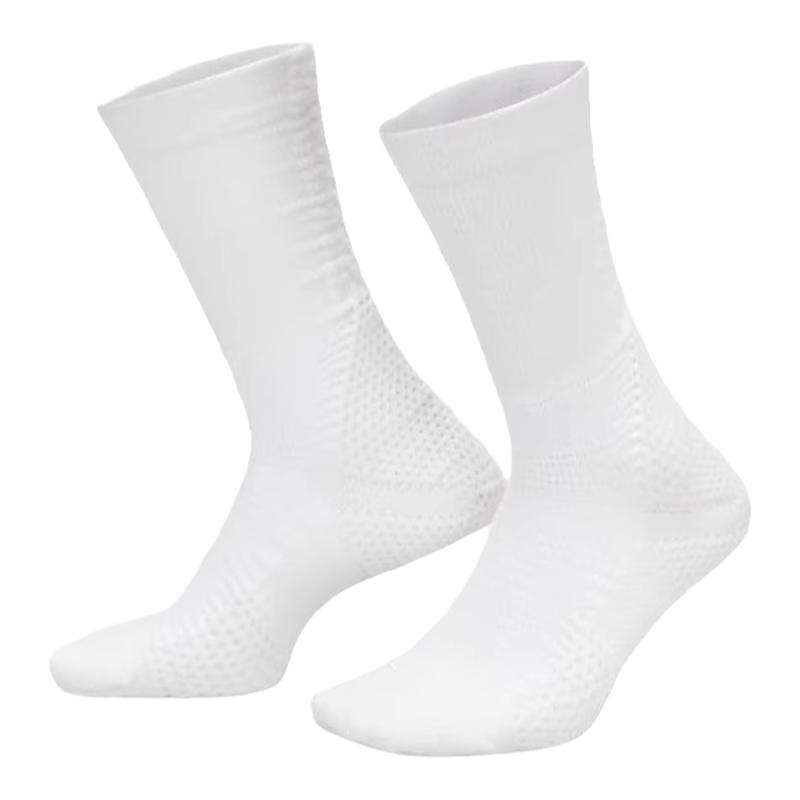 Nike耐克男女袜2024春季新款一双装舒适透气吸汗中筒袜FZ3399-100